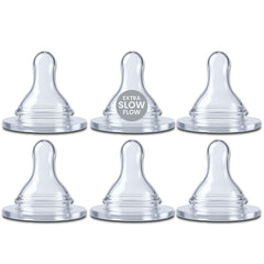 Avima Baby preemie nipples six-pack for narrow-neck bottles supporting gentle feeding