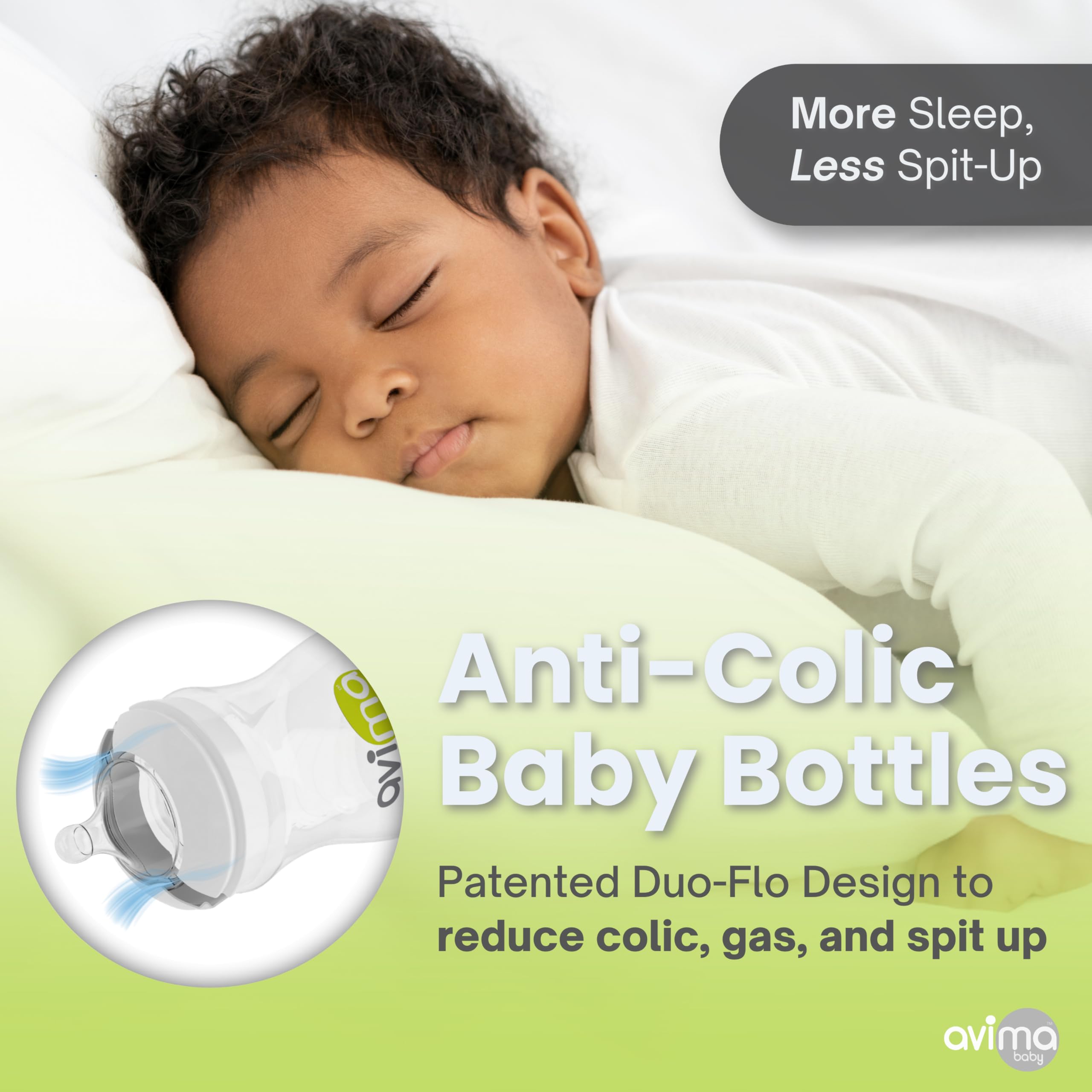Avima orthodontic pacifiers for soothing comfort at feeding times