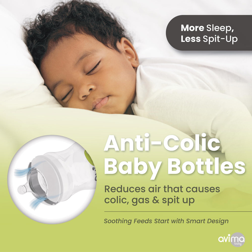 Avima duo-flo two-valves close-up showing adjustable flow for baby pace