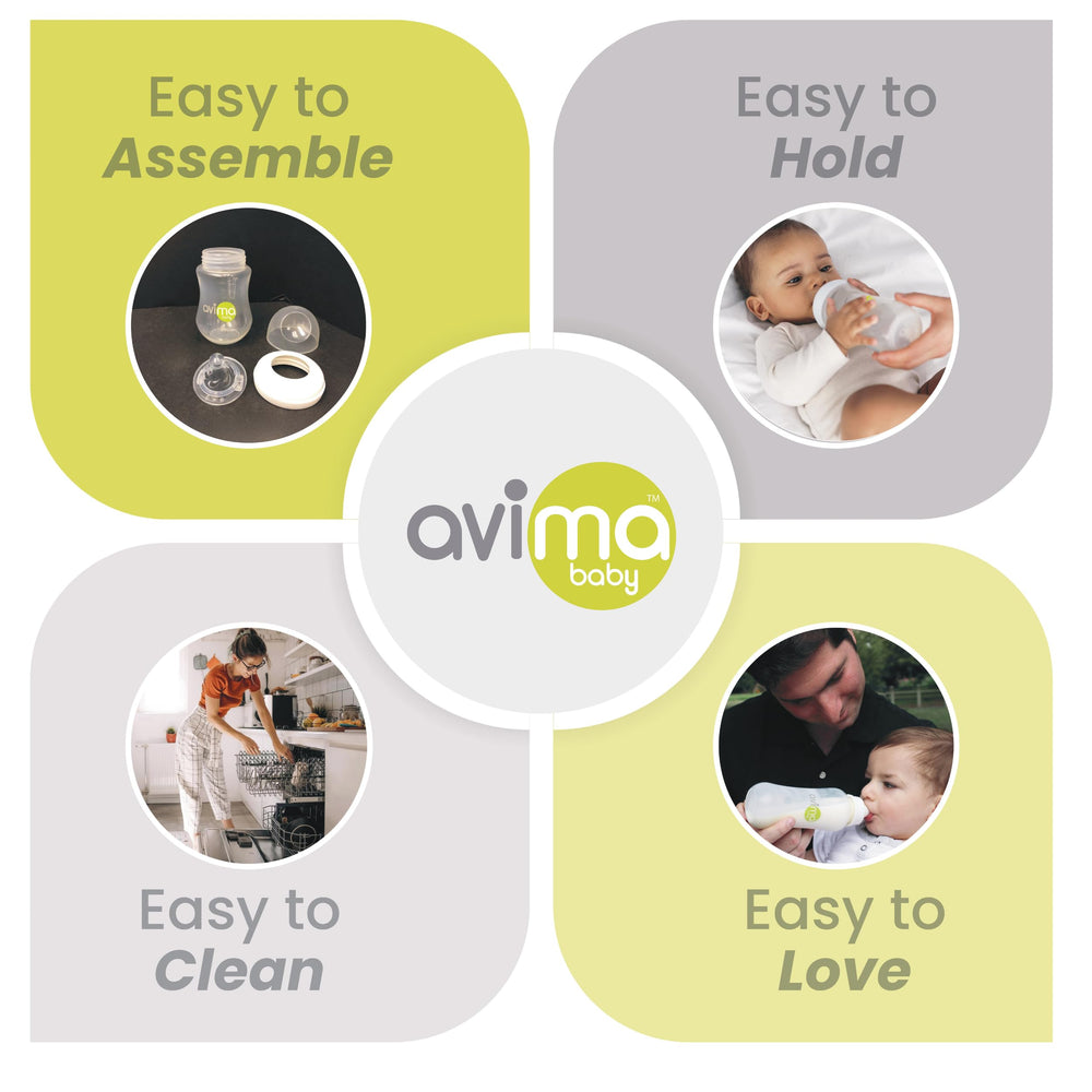 Avima nipple medium flow designed for ages 3 to 9 months