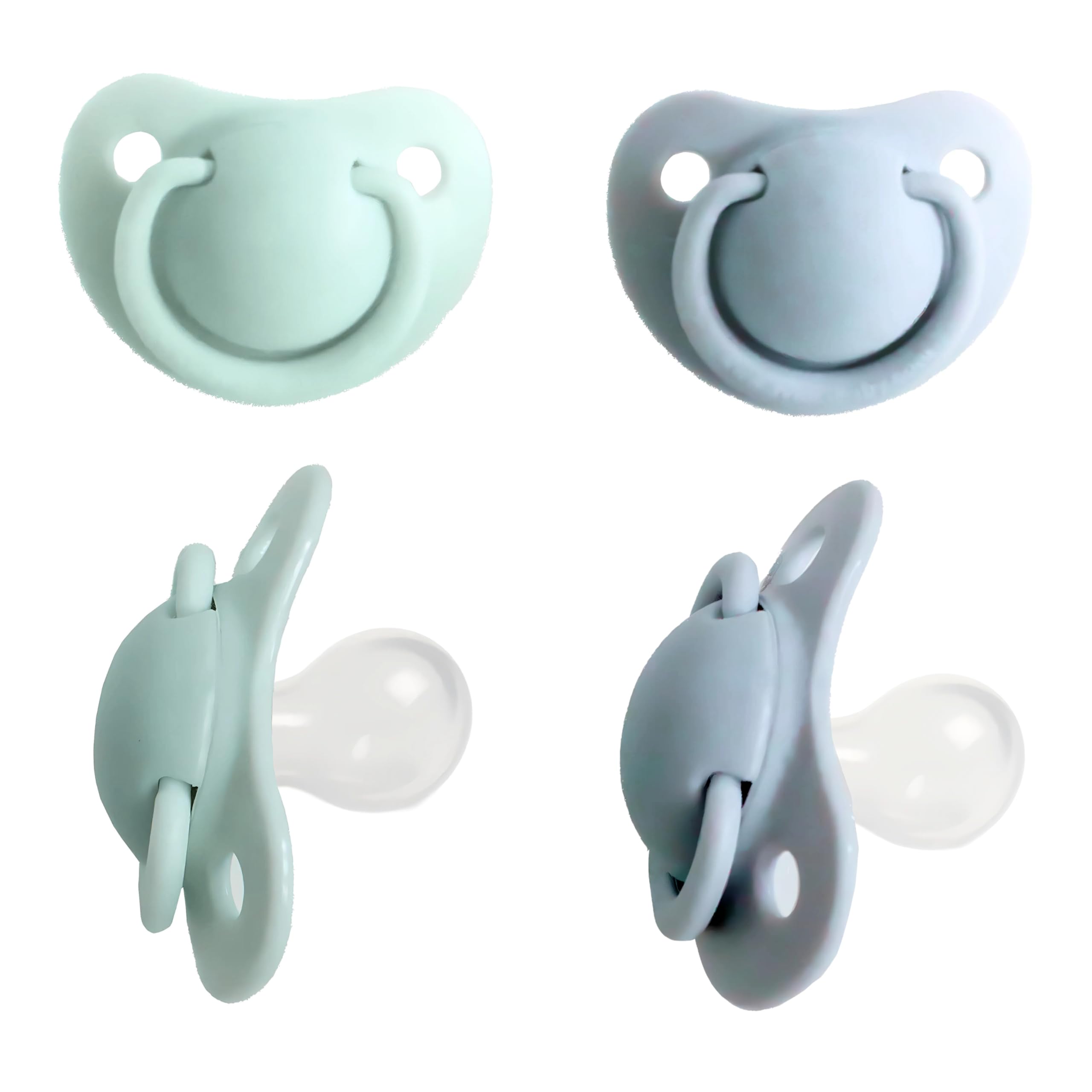 Avima Orthodontic Pacifiers nipple closeup shows natural-sucking support and balanced oral development.