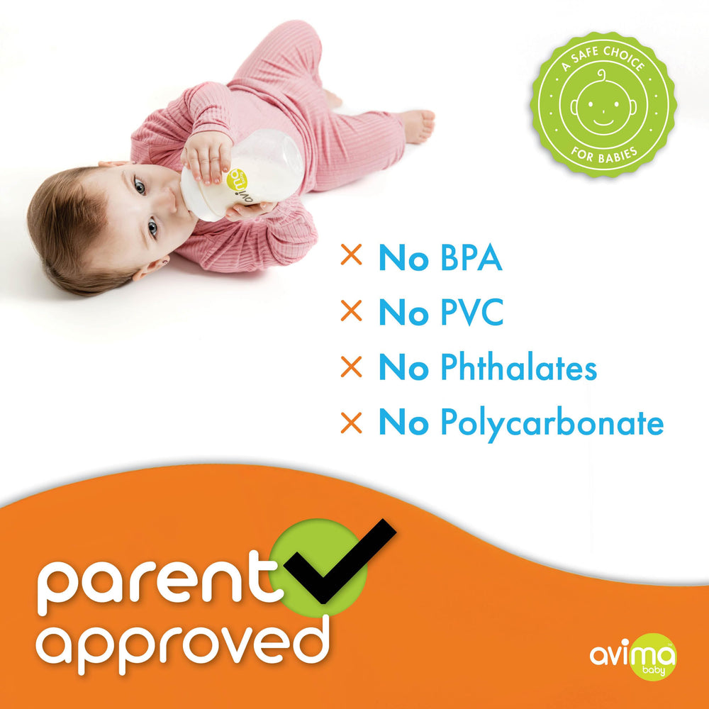 Avima BPA-free cups promote safe, worry-free sipping for toddlers.