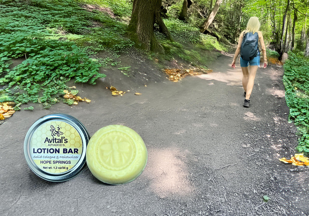 Avital's Apiaries plastic-free packaging keeps your routine eco-friendly and travel-ready.