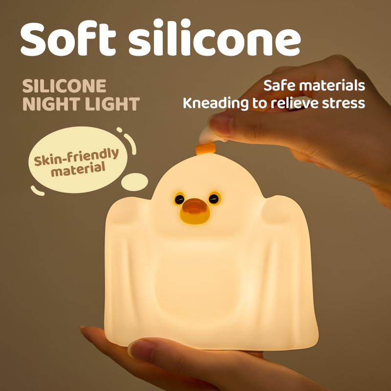 Avolend LED Duck Night Light suitable for kids' rooms during bedtime