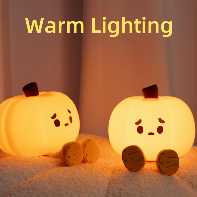 Avolend nursery decor pumpkin glow suitable for bedtime routines.