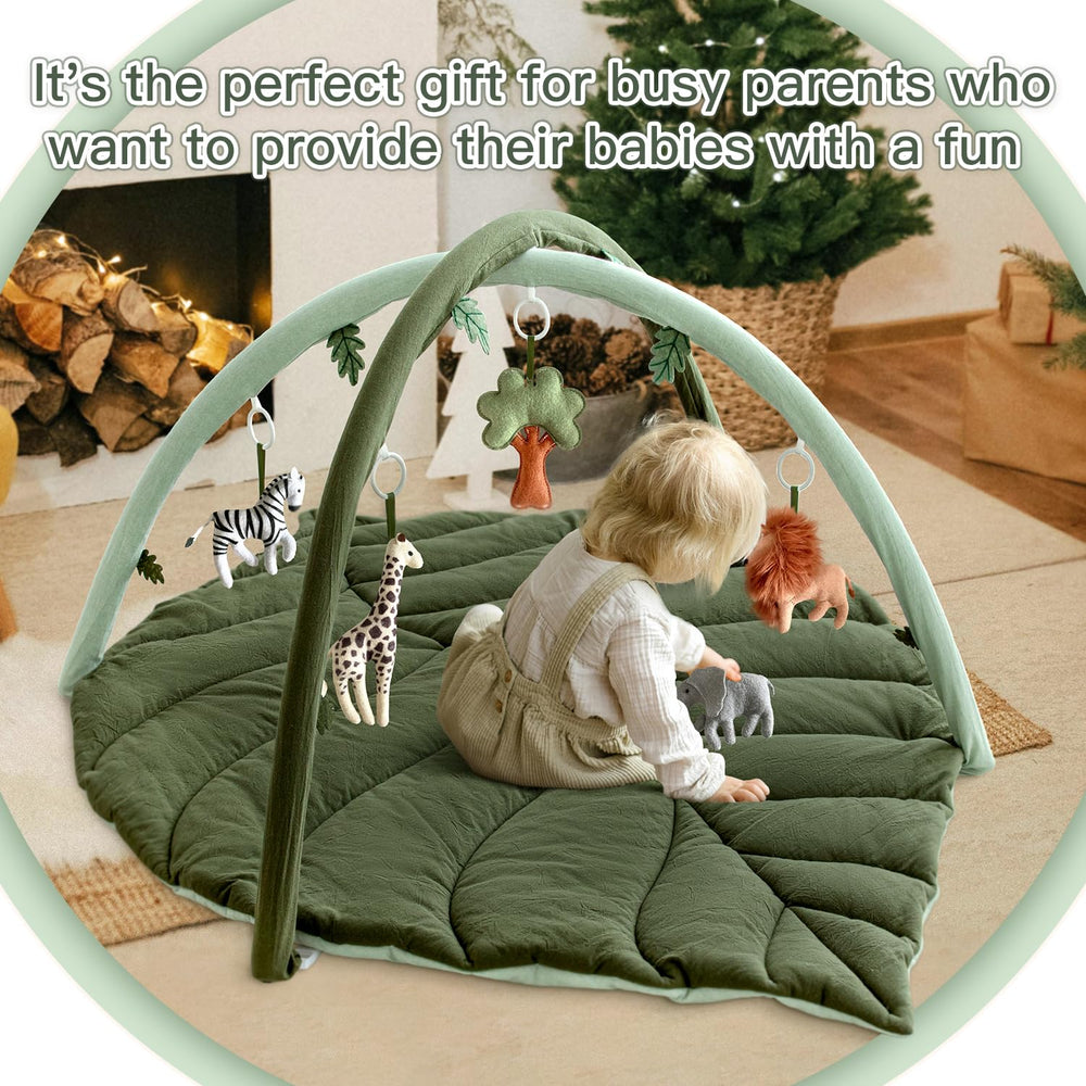 Avrsol Baby Play Gym arches-removable enable flexible play area.