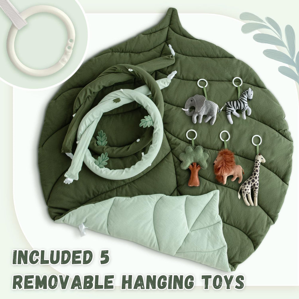 Avrsol Baby Play Gym washable-fabric stays clean with easy care.