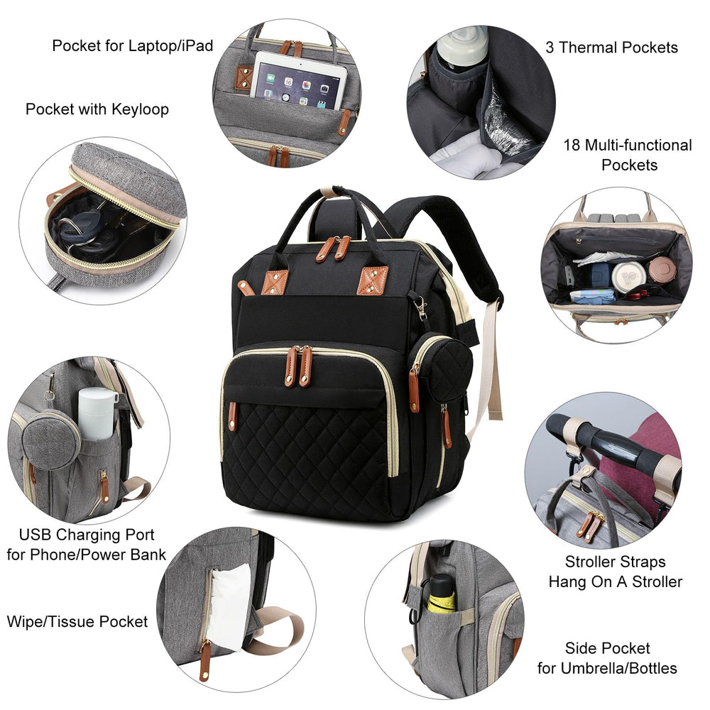 Awanhe waterproof fabric keeps contents dry and protected during weather and spills