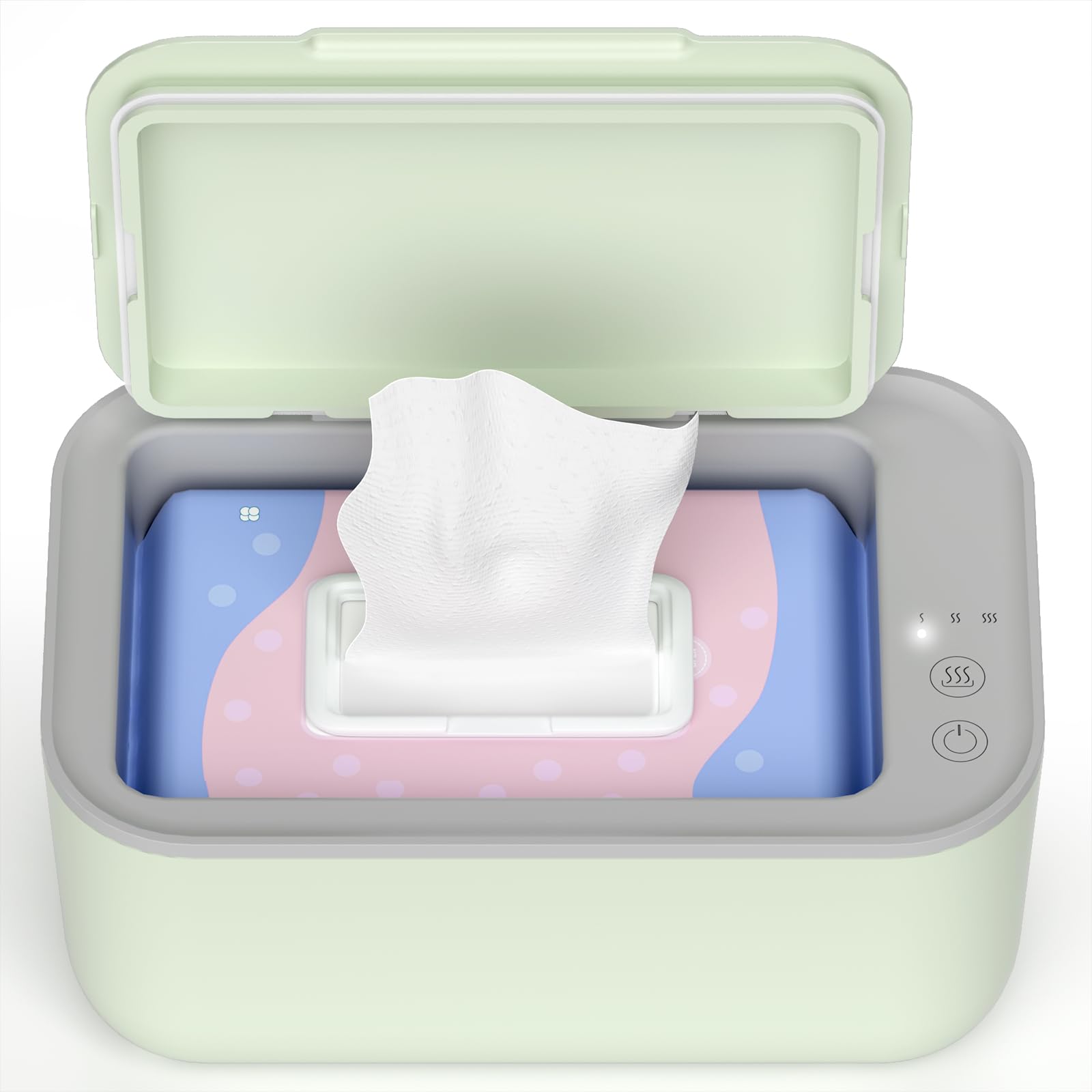 Awesmom Baby Wipe Warmer large capacity keeps wipes ready for quick diaper changes