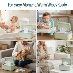 Awesmom Surround Heating delivers even warmth across wipes