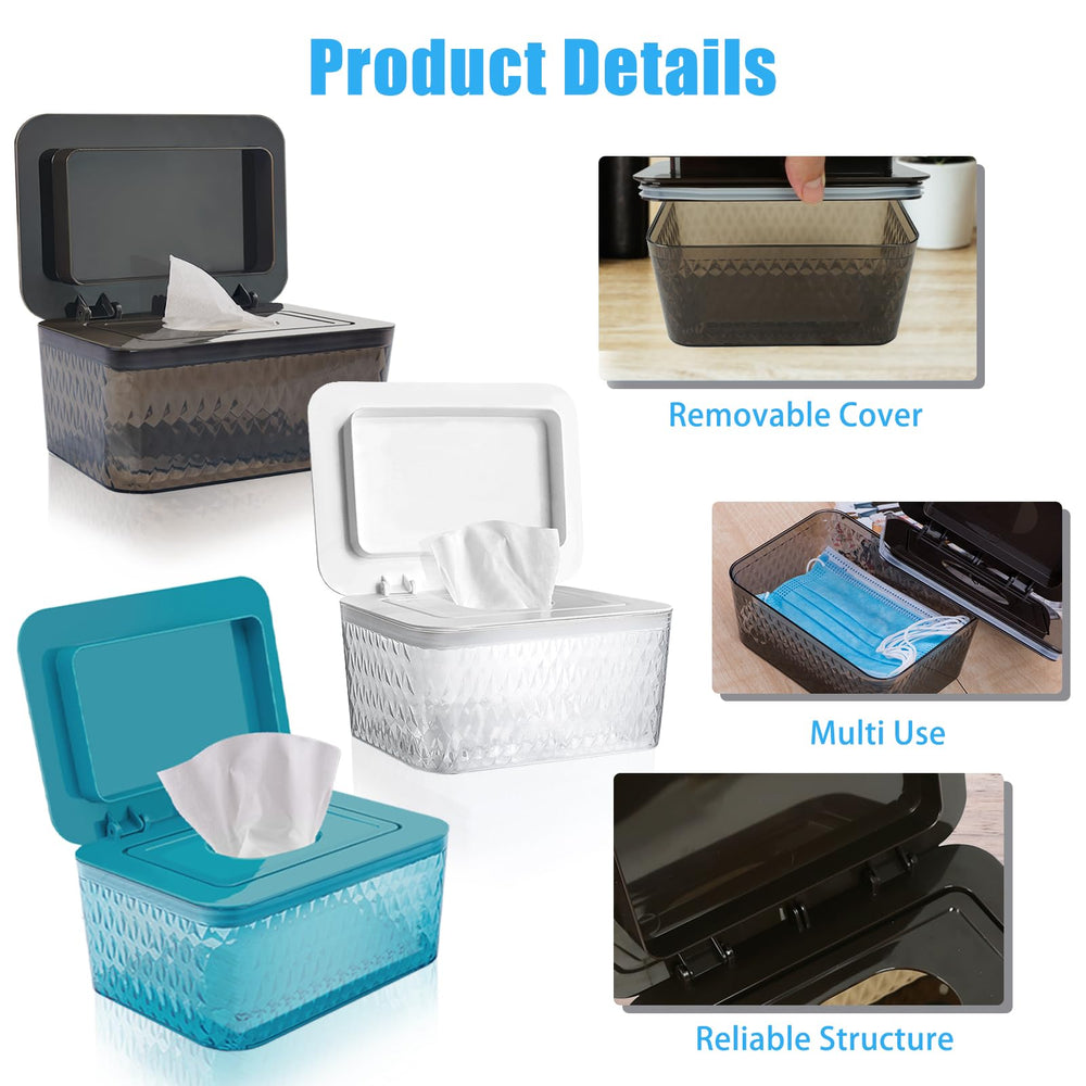 AWGOU wipes holder stable with non-slip feet during busy moments.