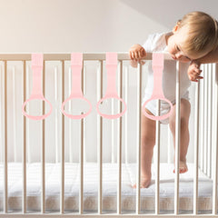 Awleynz pink nursery tone image complements soft play area aesthetics.