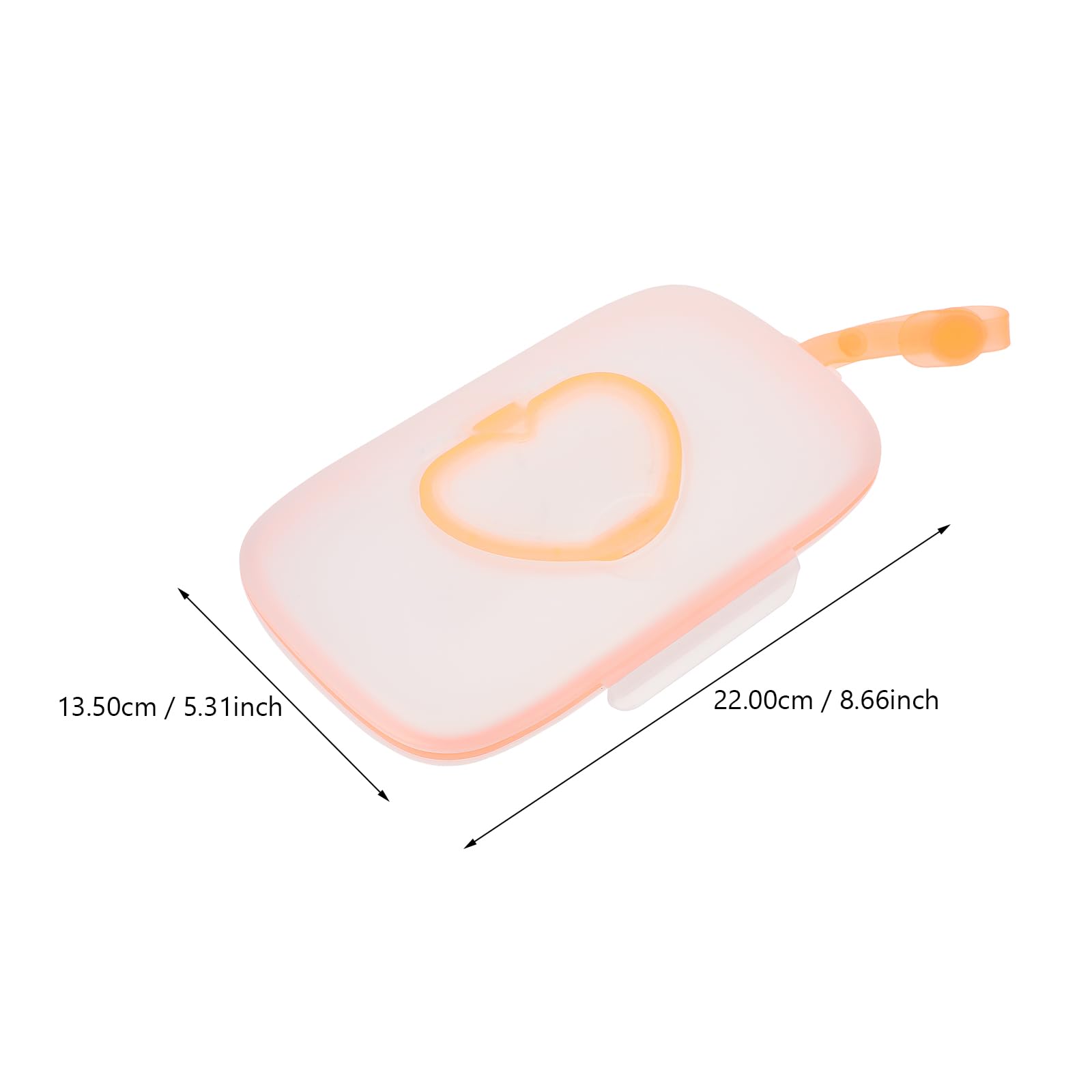 Awleynz Wet Wipe Holder hand strap keeps it within reach on stroller or bag.