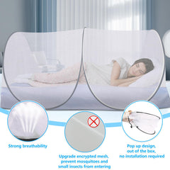 Axcoix pop-up no-install design for quick camping use.