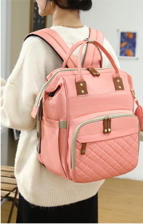 Axone diaper bag backpack water-resistant fabric for easy cleanup