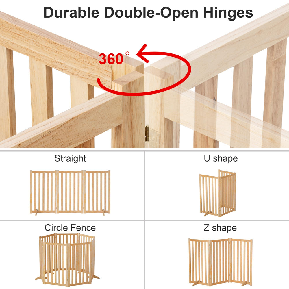 Axeman 360 degree hinges enable folding into U or Z shapes for flexible containment