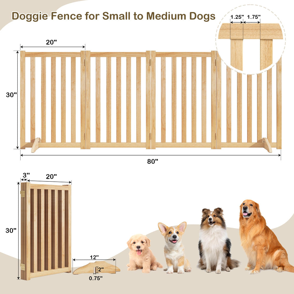 Axeman freestanding-pet-gate-2-support-feet highlights stable setup without wall damage.