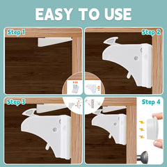 Axfvd magnetic key for quick access to unlock safely when needed.