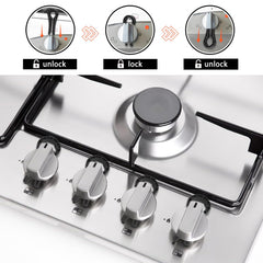 Axfvd oven knob safety cover features clear, durable material for safe stove operation