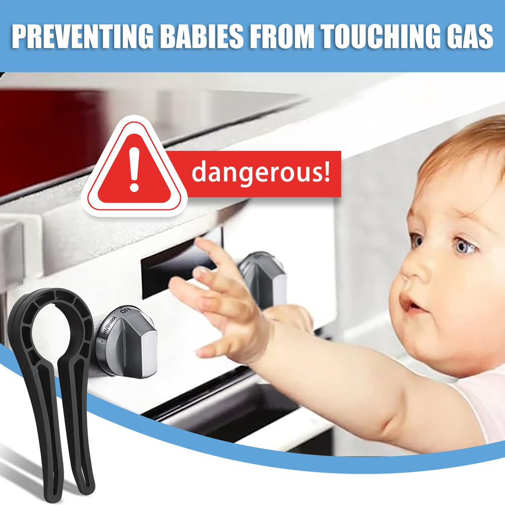 Axfvd pet-proof stove lock in use supports pet-friendly kitchens.
