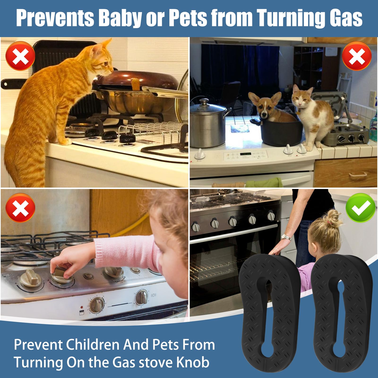 Axfvd silicone knob locks heat-resistant-material withstands daily stove use.