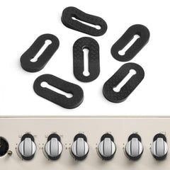 Axfvd silicone stove knob locks pack secures gas stoves against curious hands.