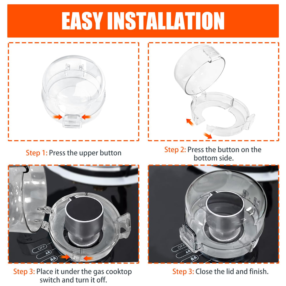 Axfvd durable knob covers for daily kitchen use