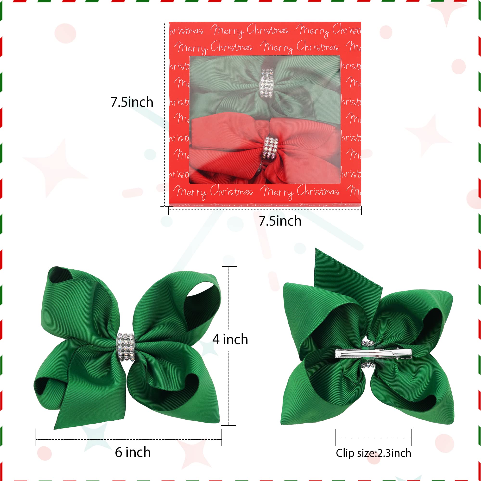 Ayesha 6-inch big bow enhances dresses with elegant, standout style