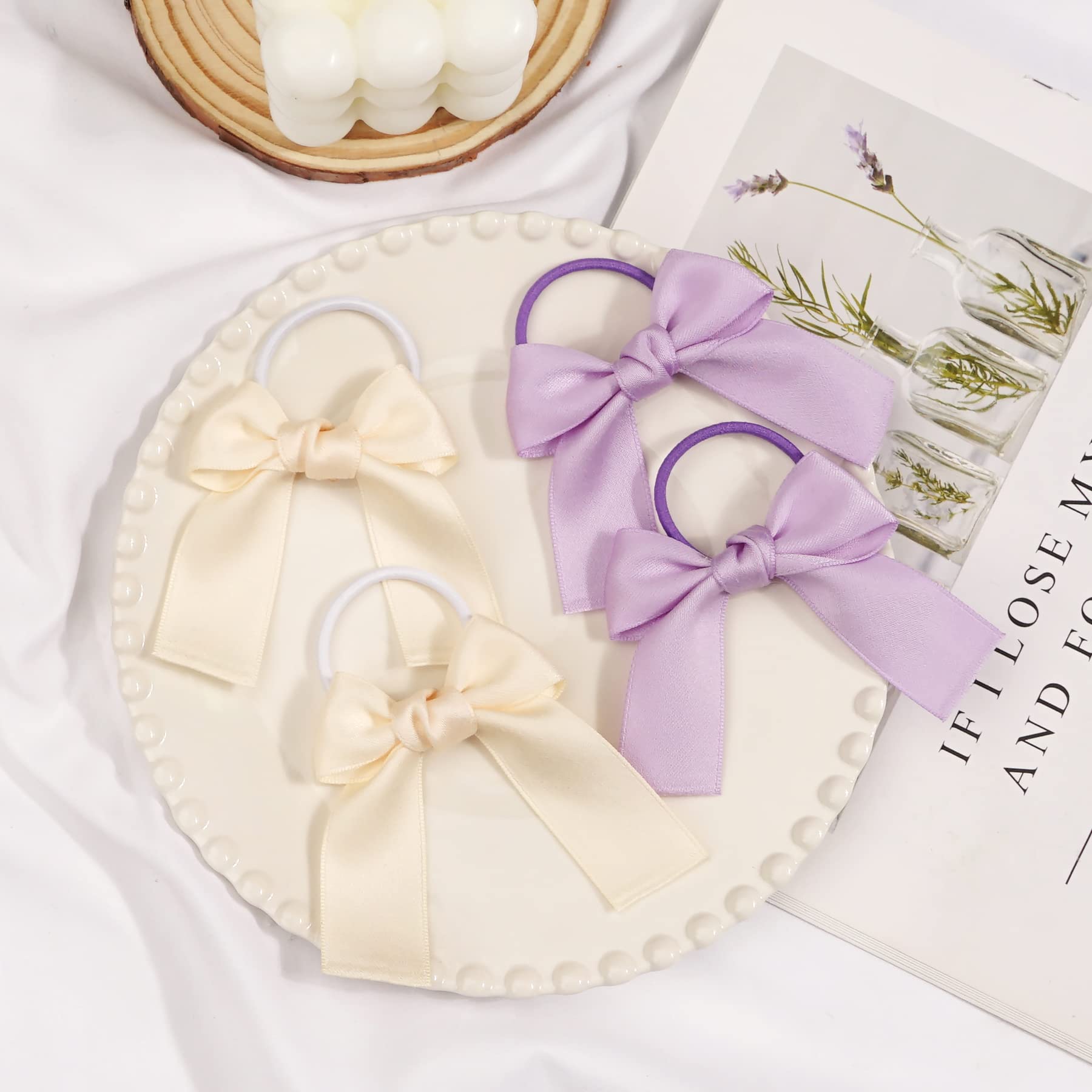 Ayesha back-to-school bows simplify quick ponytails
