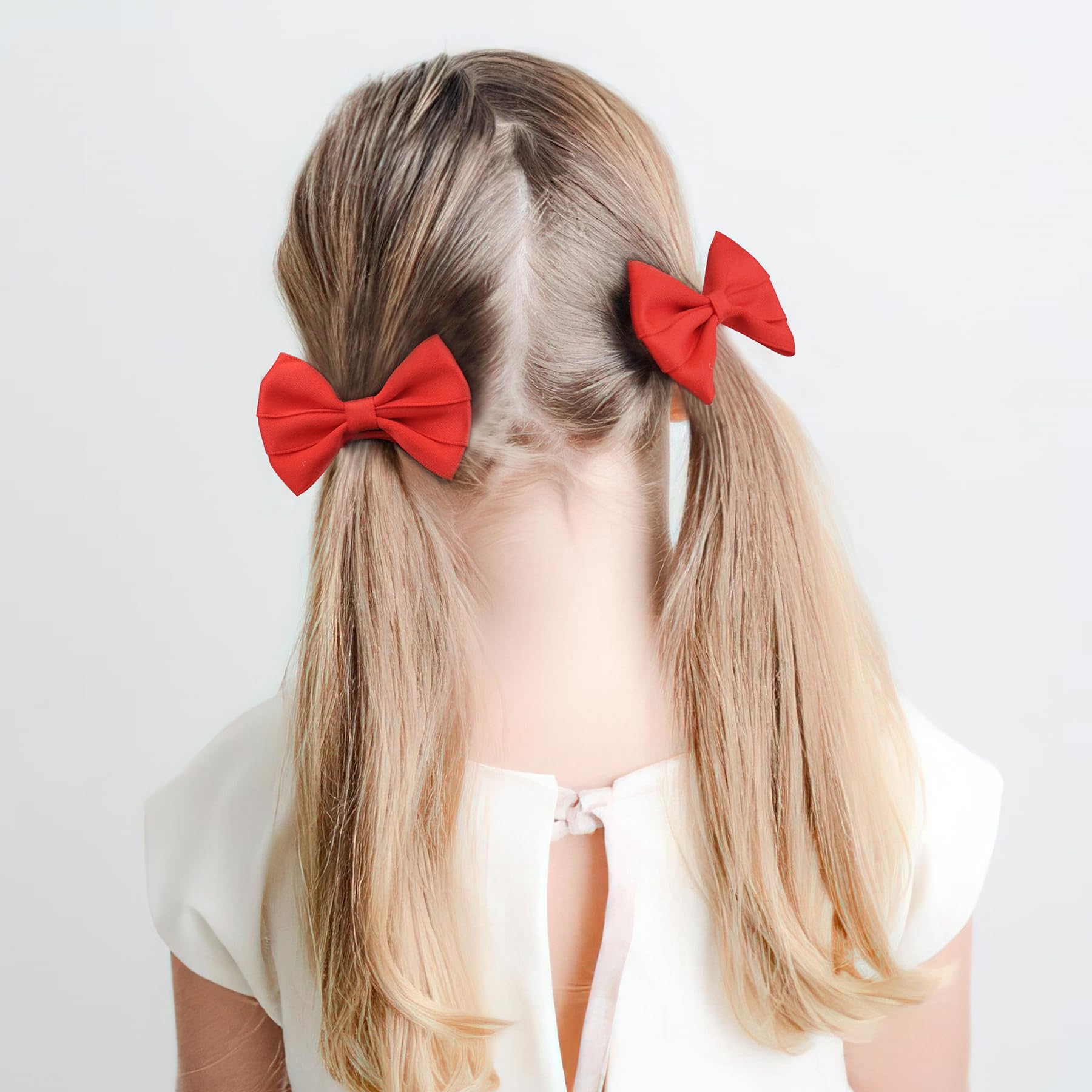 Ayesha multicolor hair bows pack highlights cheerful color options for outfits.
