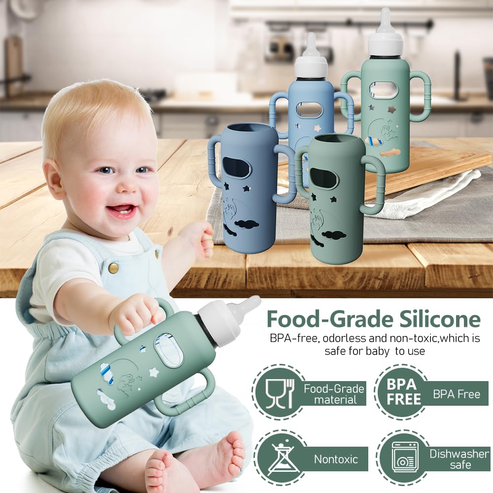 AYHIT sleeve with view window helps monitor measurements while feeding.