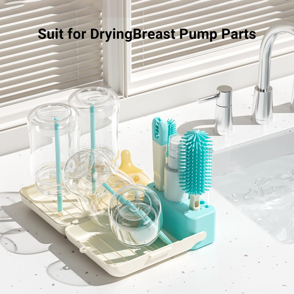 Aynmer 7-in-1 travel cleaner kit organized for on-the-go bottle care