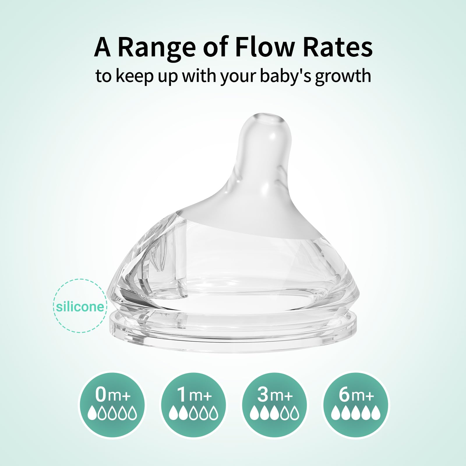 Aynmer temperature-resistant bottle handles warming comfortably without warping or staining.