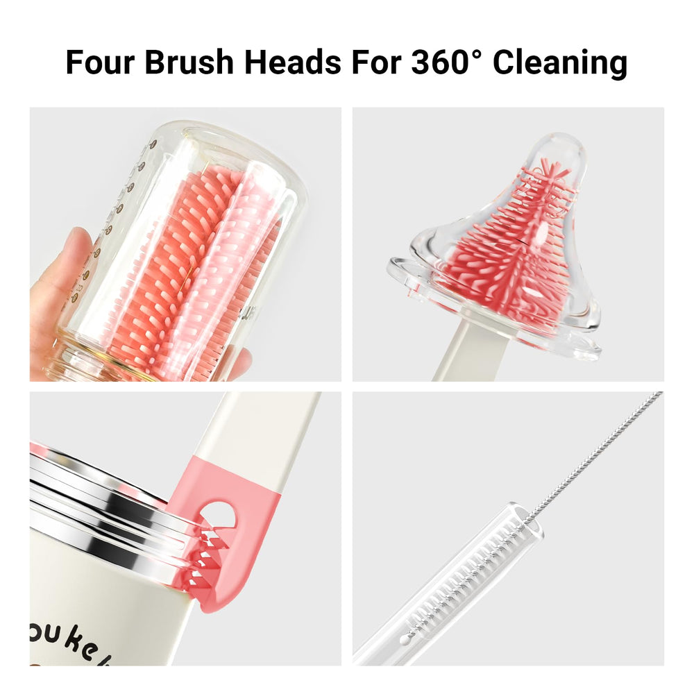 aynmer straw brush clean internal straw channels for residue-free cleaning.