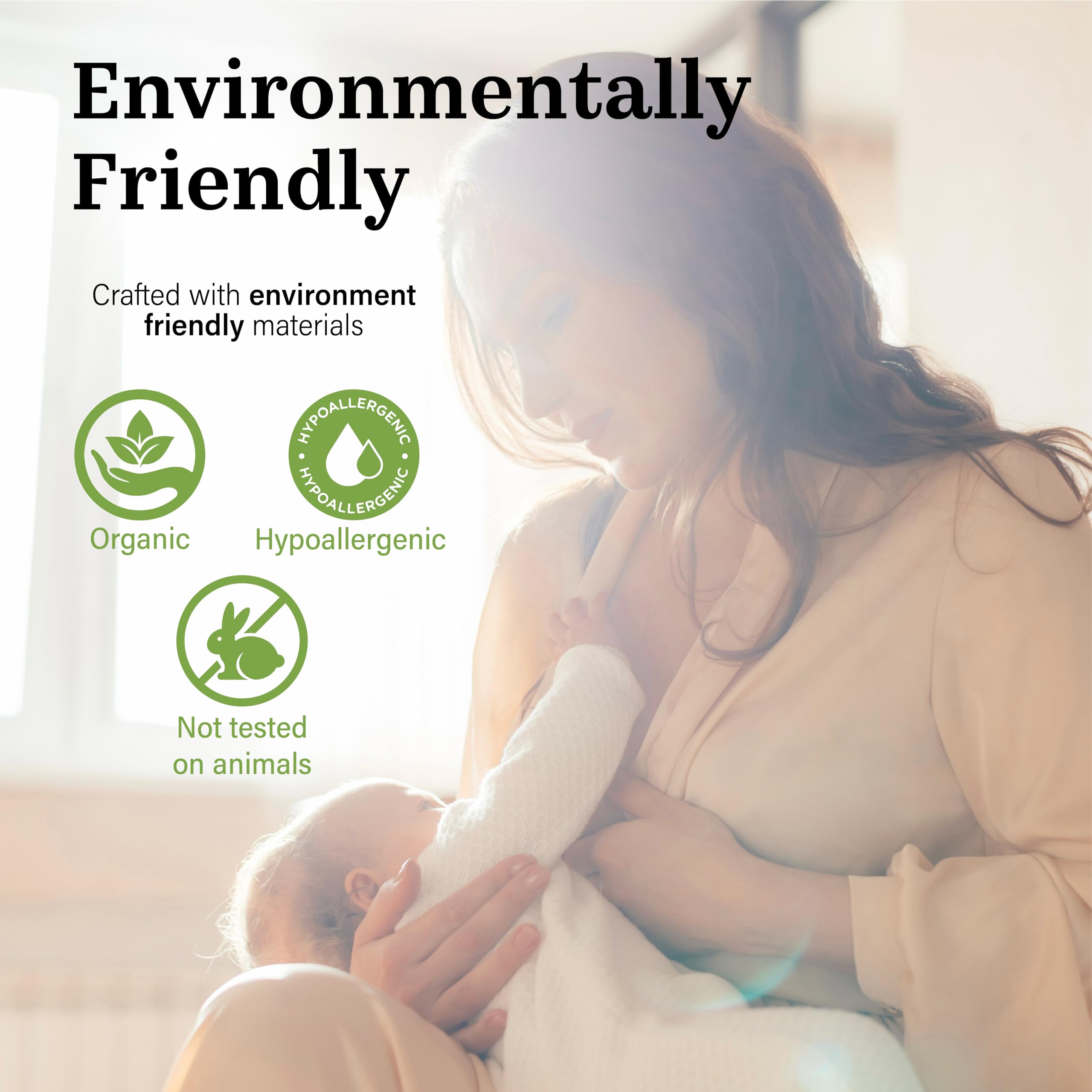 AZOLLIA eco-friendly set includes 14 pads with pouch and mesh bag.