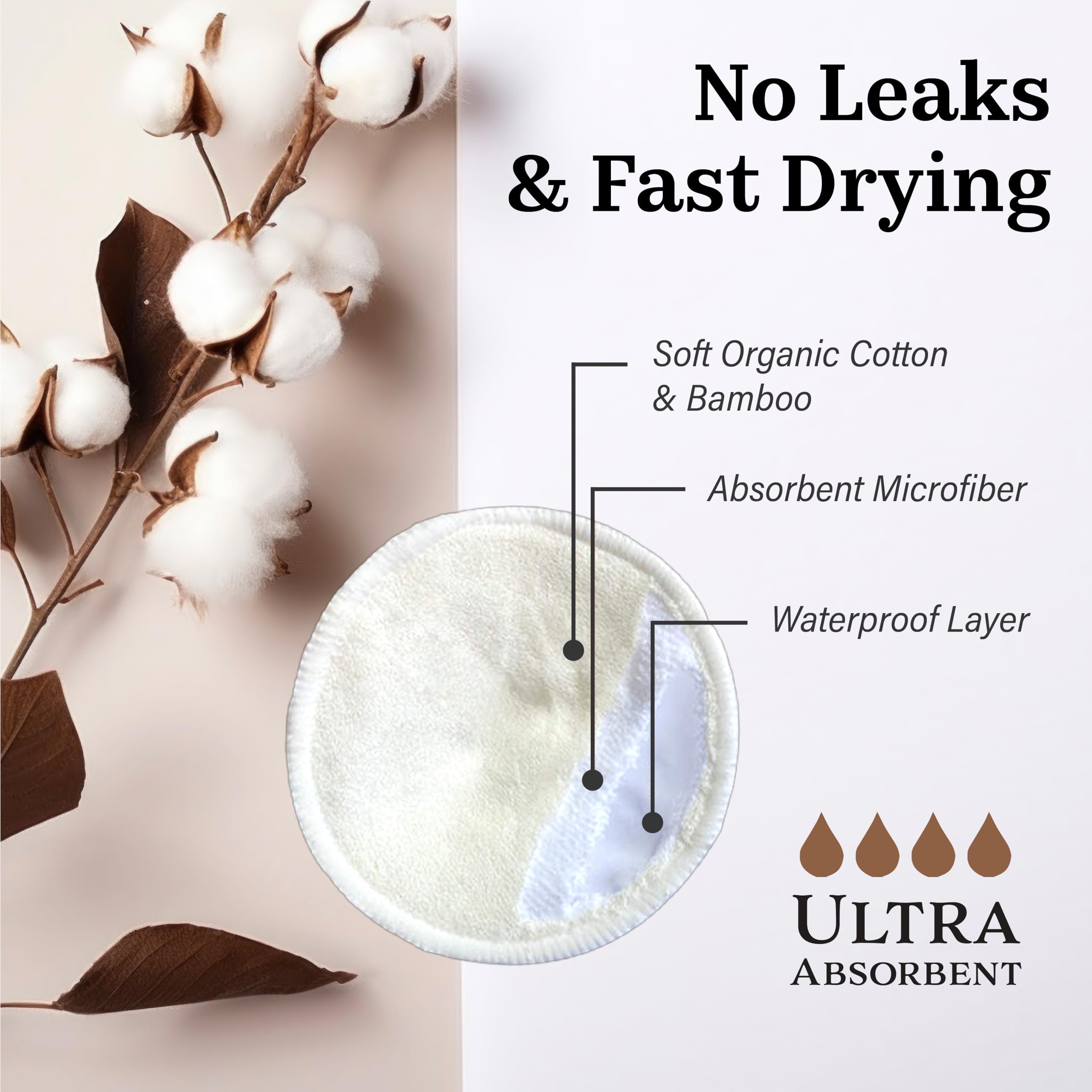 AZOLLIA organic cotton detail shows soft breathable fabric for daily wear.