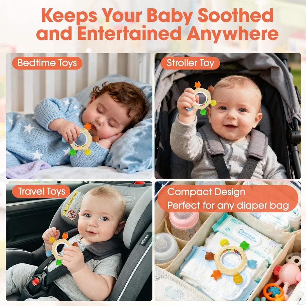 Azrra baby gift-ready teething toy ideal for baby showers and birthdays