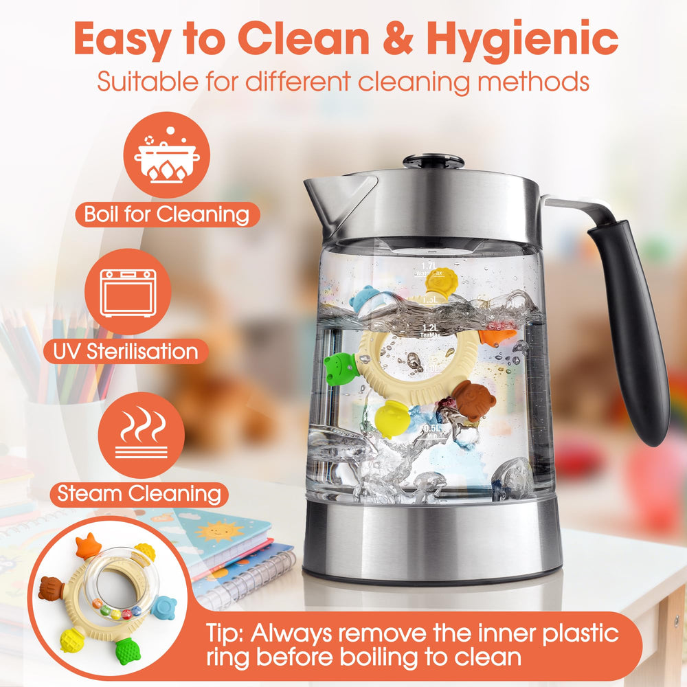 Azrra detachable design for quick cleaning and sterilization