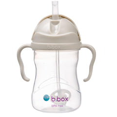 b-box latte 8oz sippy cup with easy grip handles supports independent drinking for little hands