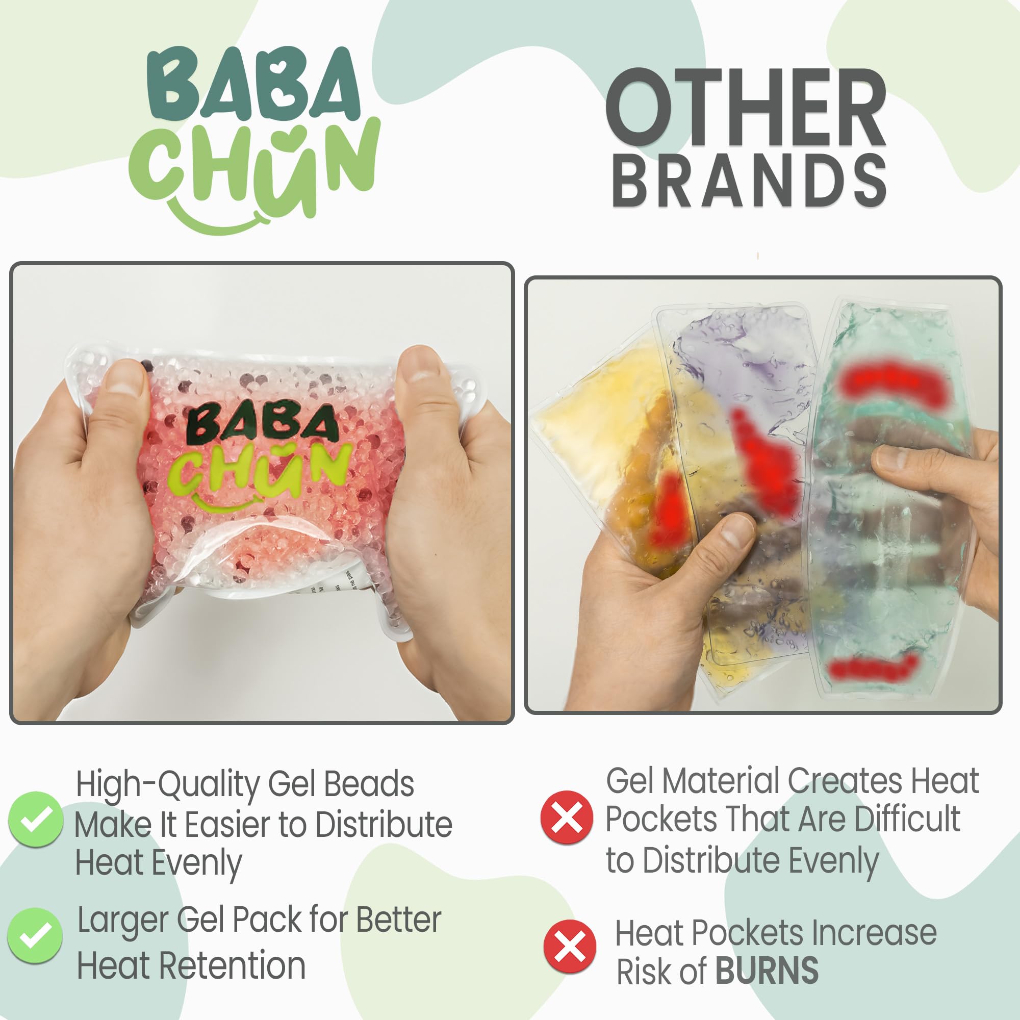 BabaChun extendable strap showing growth fit from 2 months to 4 years