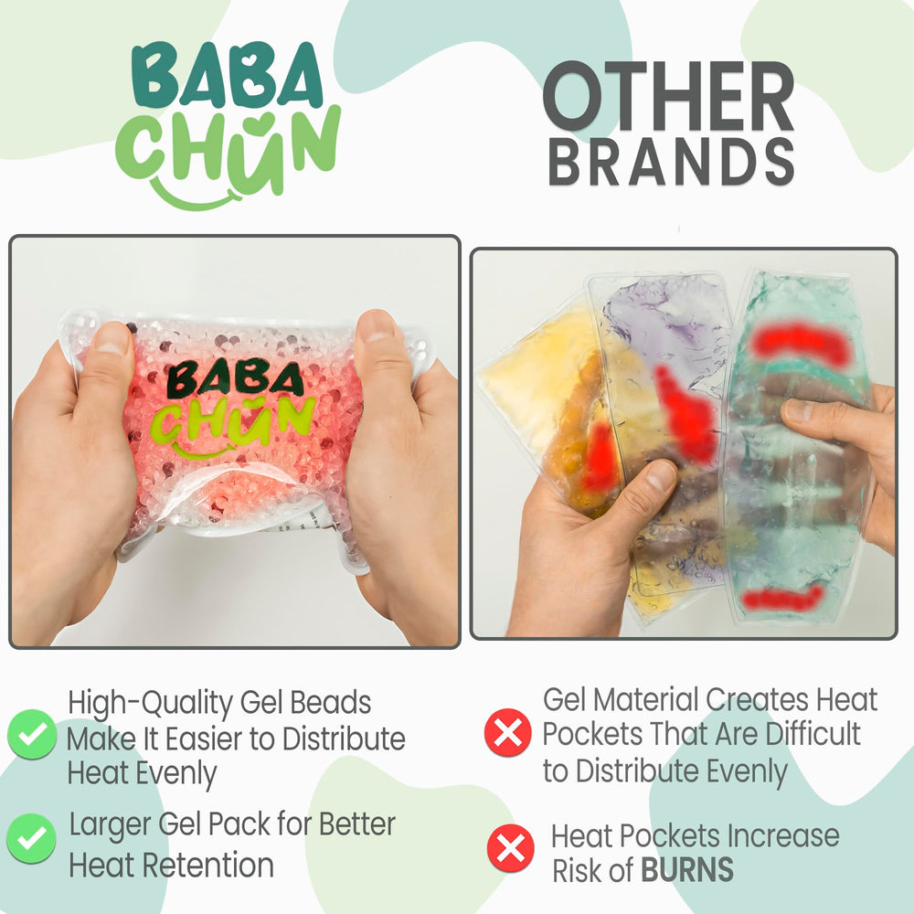 BabaChun extendable strap showing growth fit from 2 months to 4 years
