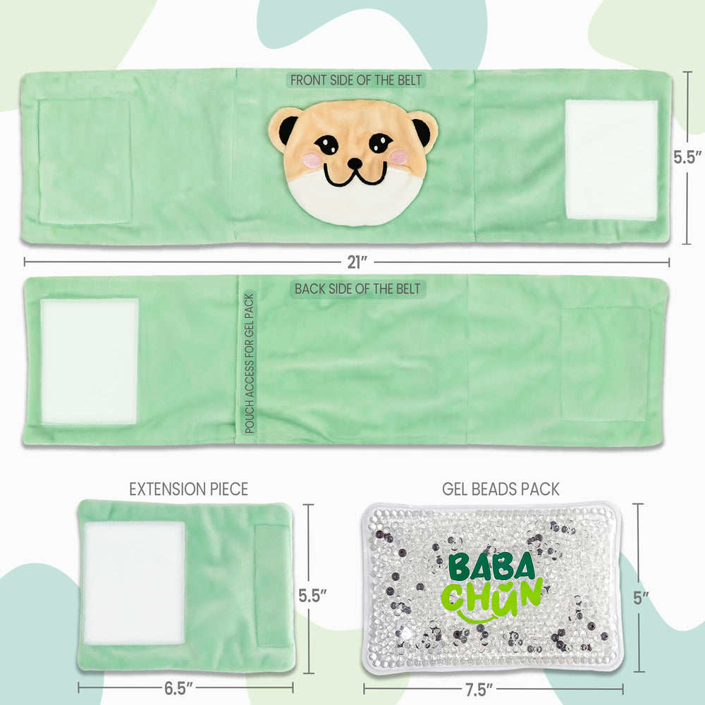 BabaChun full belt with gel beads and soft fabric for toddlers