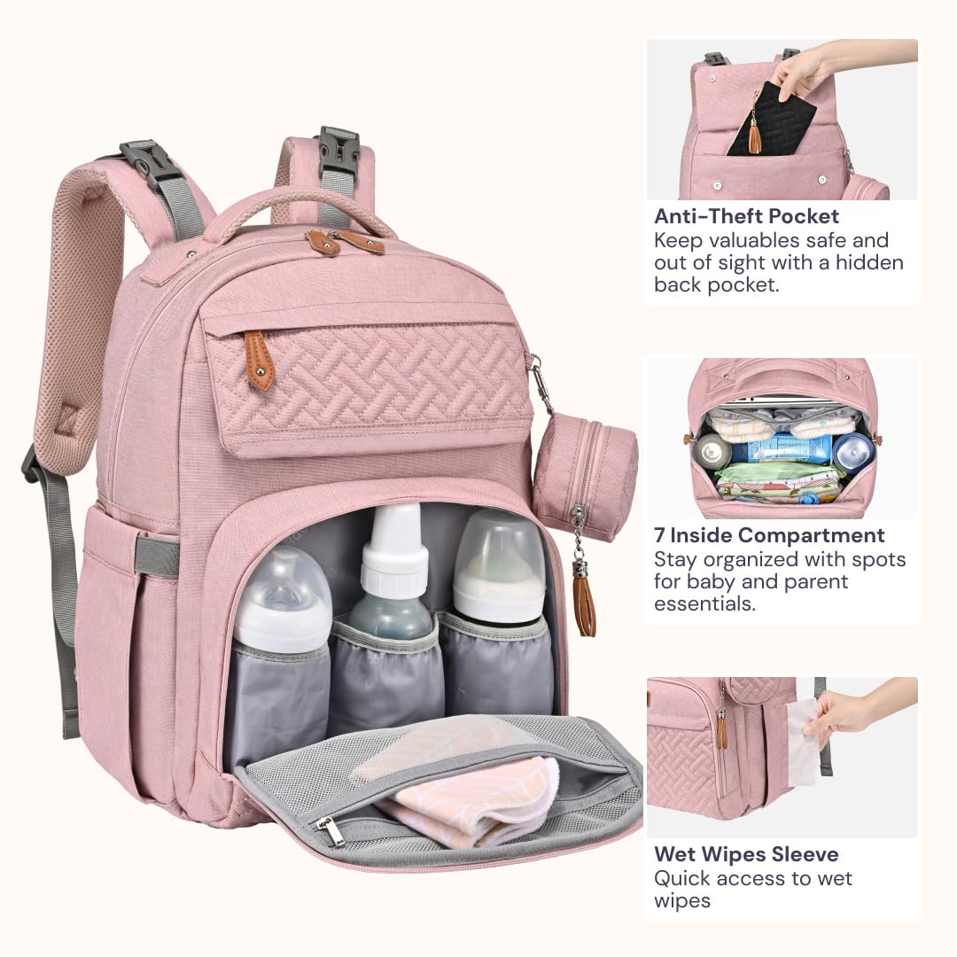 BabbleRoo pacifier case detachable keeps pacifiers clean and accessible