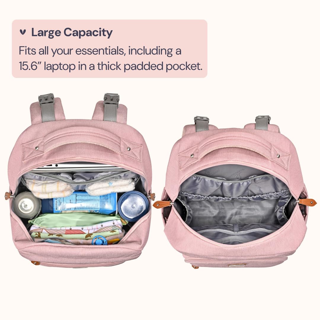 BabbleRoo stroller clips illustrate hands-free mobility for outings