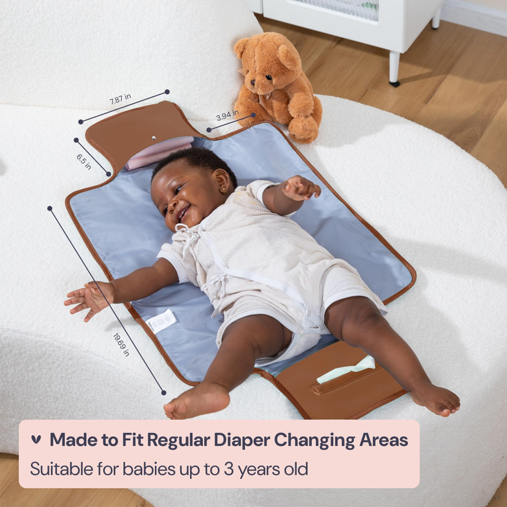 BabbleRoo changing pad lightweight on-the-go usage in stroller