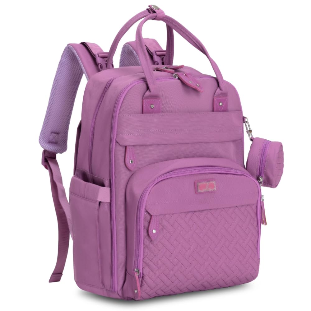 BabbleRoo diaper bag backpack folding changing pad for easy on-the-go changes.