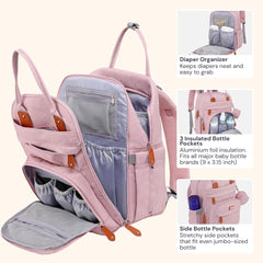 BabbleRoo laptop compartment fits devices up to 15.6 inches