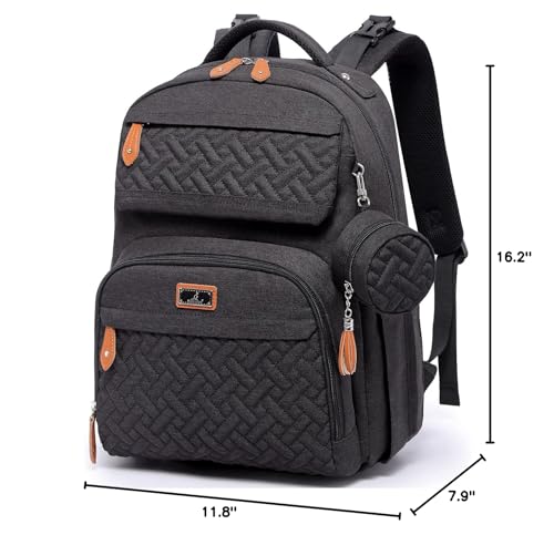 BabbleRoo diaper bag pacifier case helps stay organized.