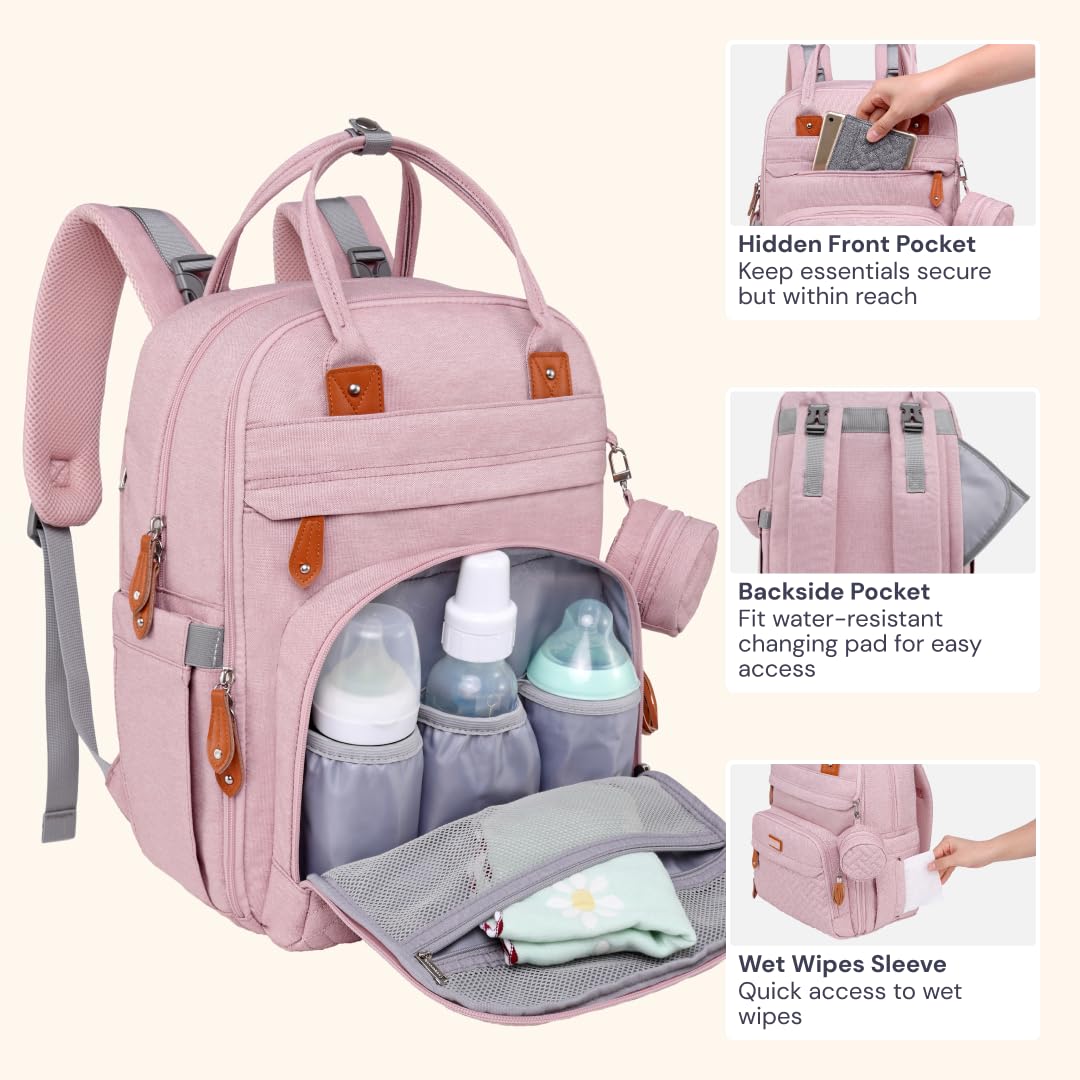 BabbleRoo stroller clips for hands-free mobility