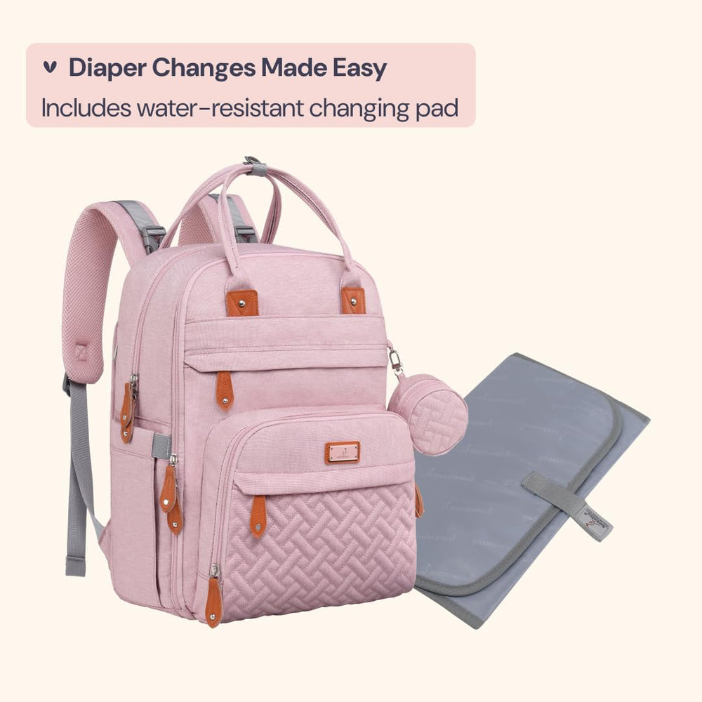 BabbleRoo water-resistant fabric protects belongings in rain